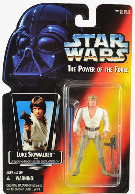 luke skywalker action figure 1995