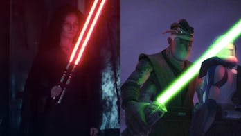 Dark Rey S Rise Of Skywalker Lightsaber Is A Clone Wars Callback Dark Rey S Rise Of Skywalker Lightsaber Is A Clone Wars Callback