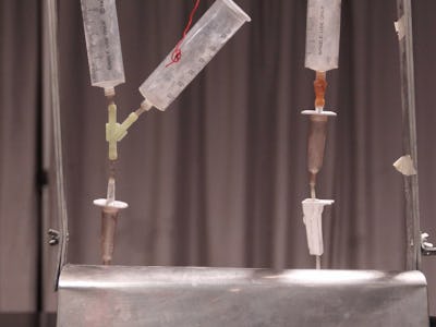 IV drips with the “Mercitron,” for the terminally ill patients in California