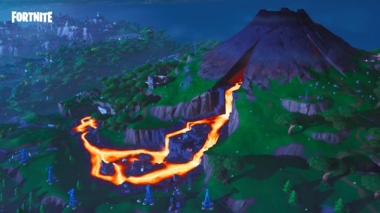 Fortnite Volcano