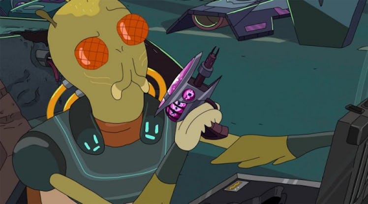 Andy Daly voiced Krombopulos Michael on 'Rick and Morty'.