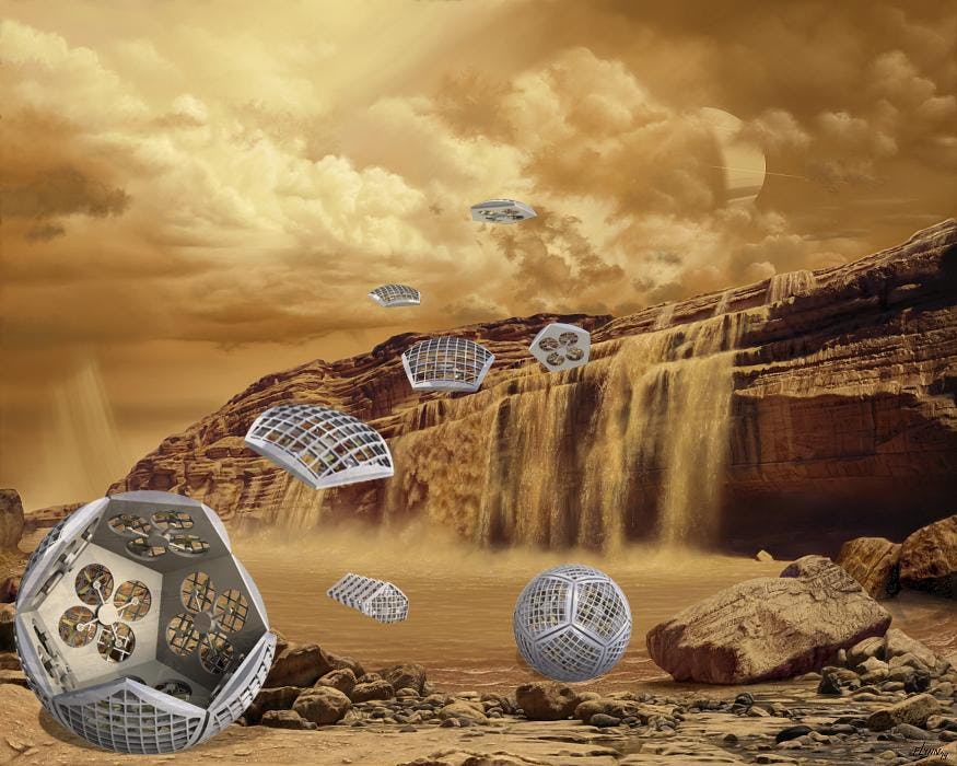 NASA is making Transformers-style robots for a 2026 mission to Titan