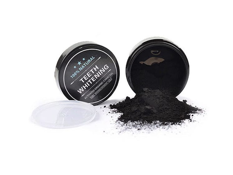 100% Natural Charcoal Teeth Whitening Powder