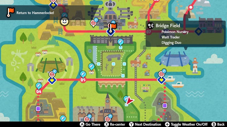 Bridge Field Zone Pokemon Sword and Shield