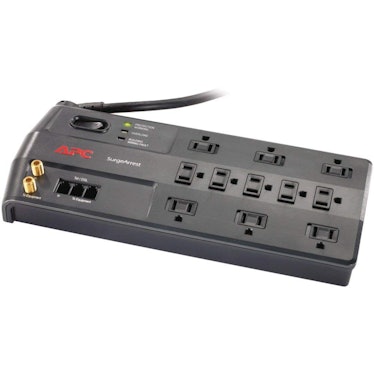APC 11-Outlet Surge Protector 3020 Joules with Telephone, DSL and Coaxial Protection, SurgeArrest Pe...