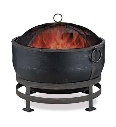 Bronze Cauldron Wood-Burning Fire Bowl 