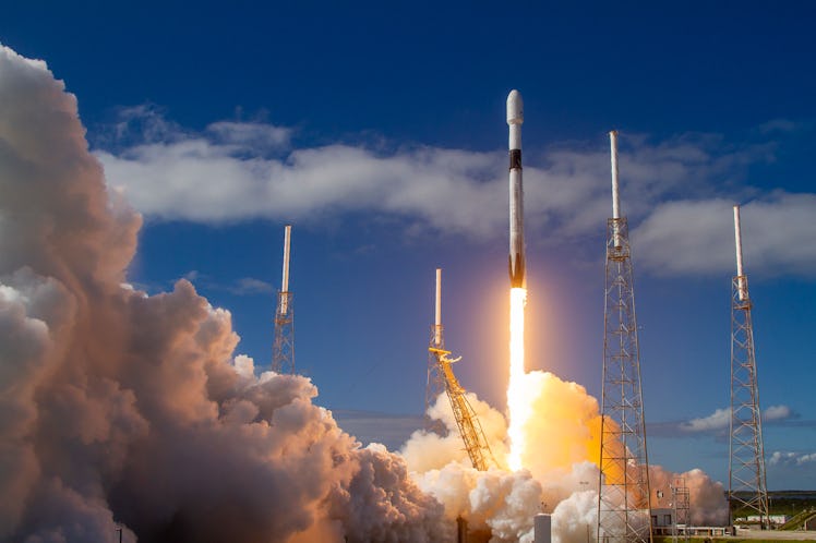 SpaceX's Starlink mission takes off from the Cape Canaveral Air Force Base in Florida.