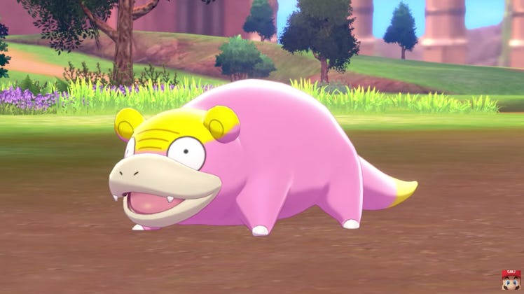 galarian slowpoke sword and shield