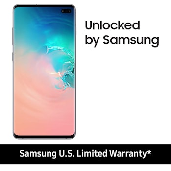 Samsung Galaxy S10+ Plus Factory Unlocked Phone with 128GB (U.S. Warranty), Prism Black