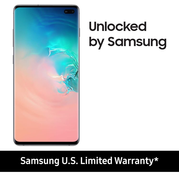 Samsung Galaxy S10+ Plus Factory Unlocked Phone with 128GB (U.S. Warranty), Prism Black