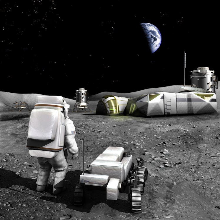 ESA moon base