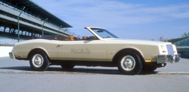 The 1983 Indianapolis 500 pace car, a 1982 Buick Riviera. 