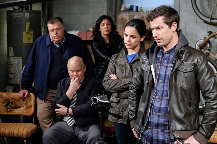 Cast of 'Brooklyn Nine-Nine' including Andy Samberg