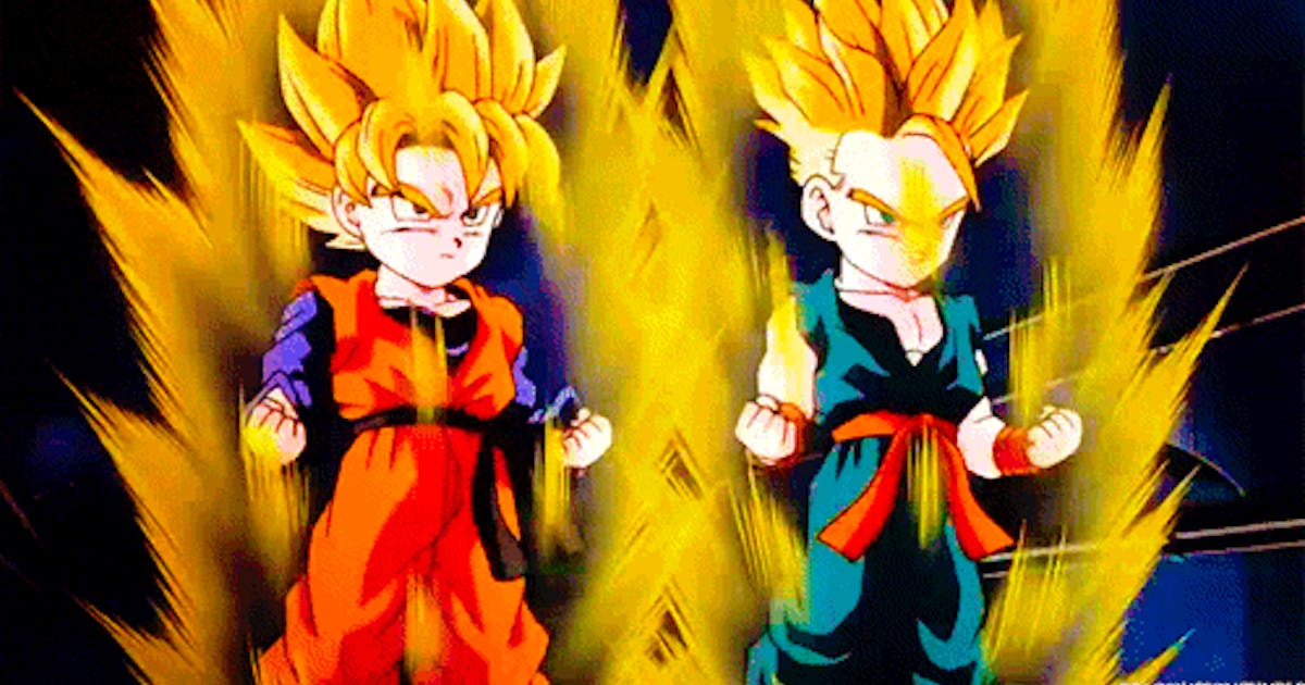 Goten Vs Trunks Super Saiyan