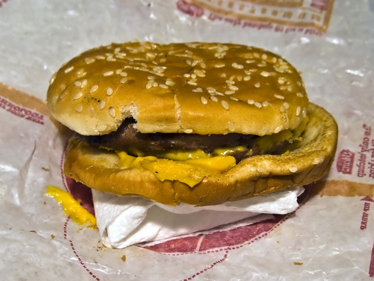 Burger King double cheeseburger (foodirl.com submission)