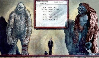King Kong Godzilla Frankenstein
