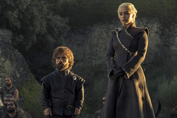 Peter Dinklage and Emilia Clarke on 'Game of Thrones' Season 7