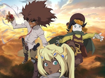 'Cannon Busters' is all about an oddball trio.