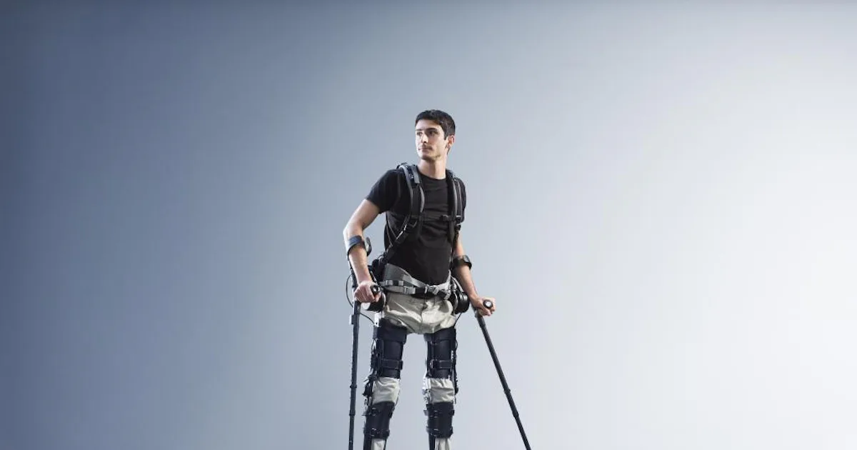 This $40,000 Exoskeleton Suit Helps the Paralyzed Walk Again