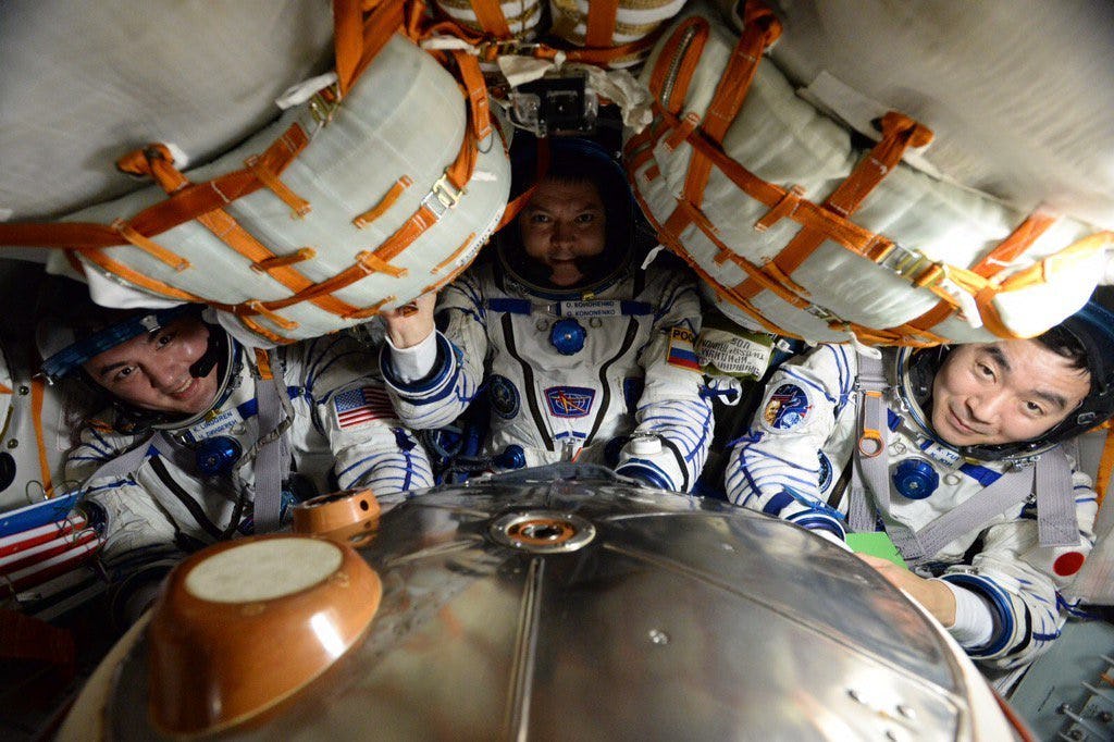 Astronauts Return To Earth After 141-Day Mission