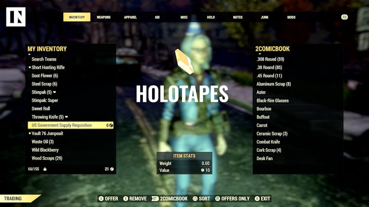 Holotapes in "Fallout 76"