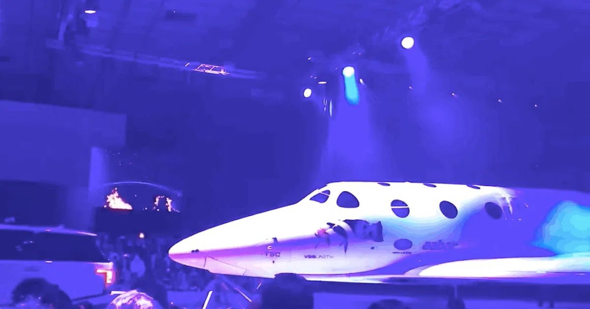 Unity Spaceshiptwo Virgin Galactic Just Unveiled the New SpaceShipTwo