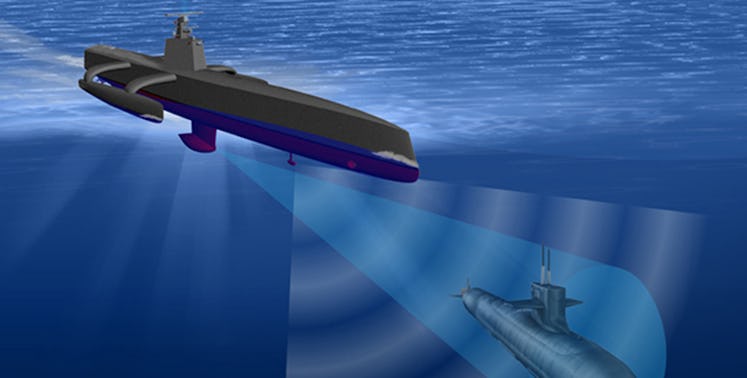 Anti-Submarine Warfare (ASW) Continuous Trail Unmanned Vessel (ACTUV)