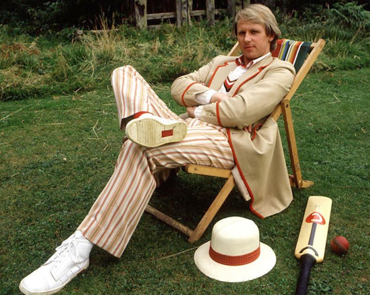 Peter Davison as the 5th Doctor