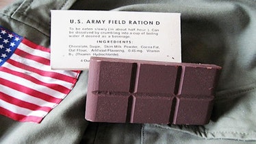 Hershey developed a heat-resistant chocolate bar for the Army in 1937.