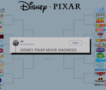 Twitter Has Been Invaded By A March Madness Disney Bracket Meme Twitter Has Been Invaded By A March Madness Disney Bracket Meme