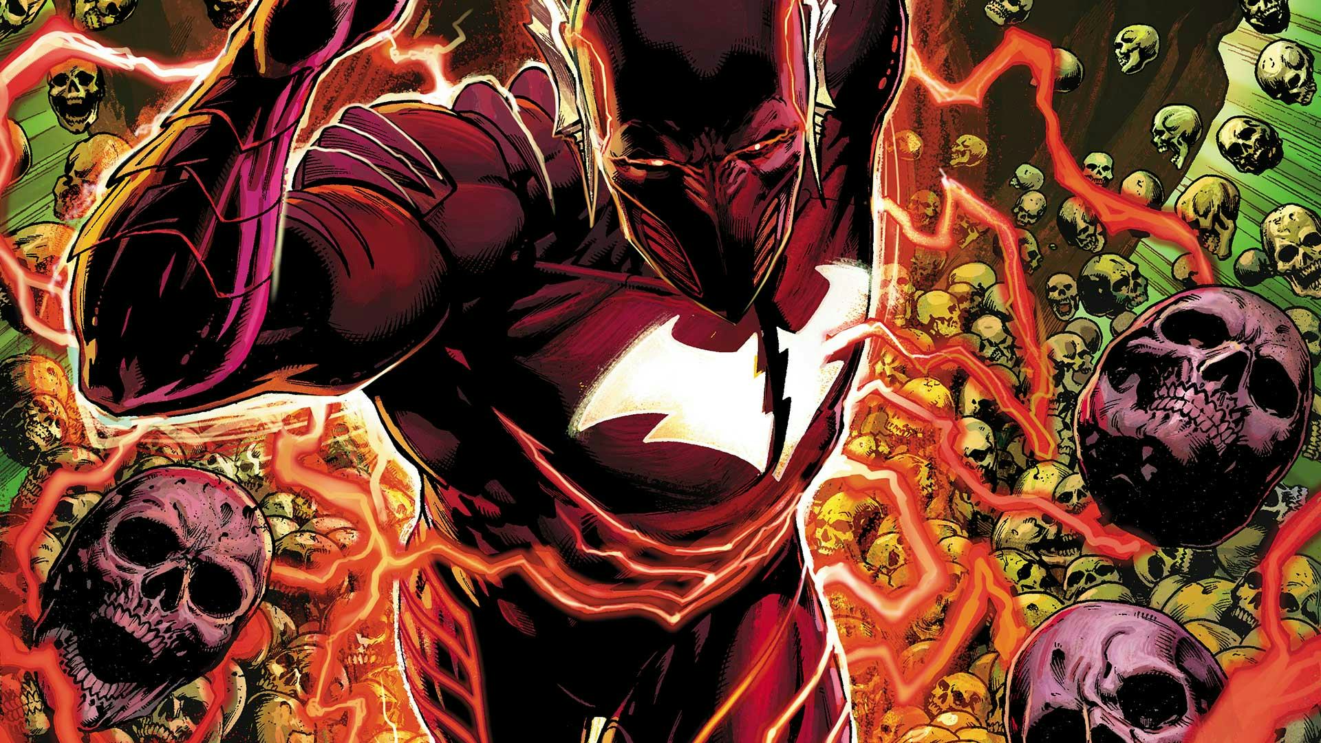 red death batman flash