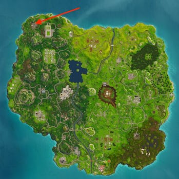 Fortnite: Battle Royale' Haunted Hills Treasure Map: Location and