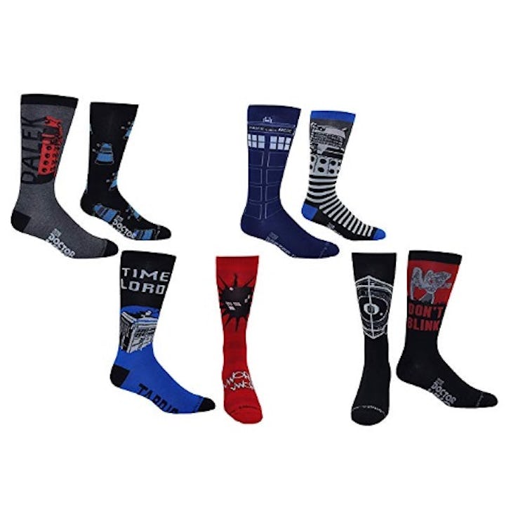 Doctor Who Socks Men's (8 Pair)