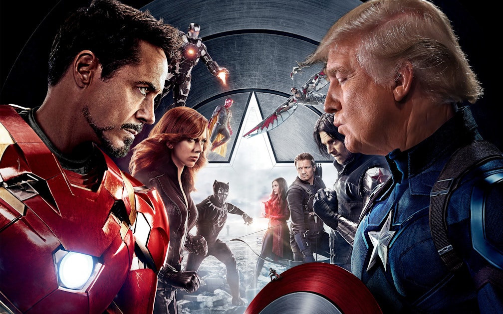 besluiten overschreden paars Watching 'Captain America: Civil War' on Netflix? Remember Trump is Team Cap