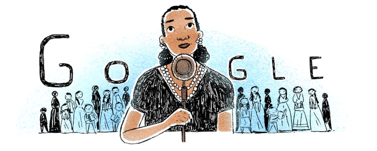 María Rebecca Latigo de Hernández google doodle