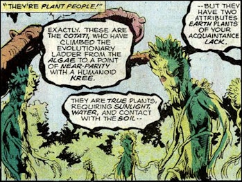 The Cotati are like Groot but shrubberyish and more eloquent.