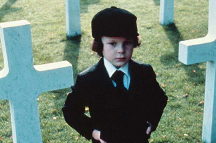 Damien from 'The Omen' (1976), as portrayed by Harvey Spencer Stephens.