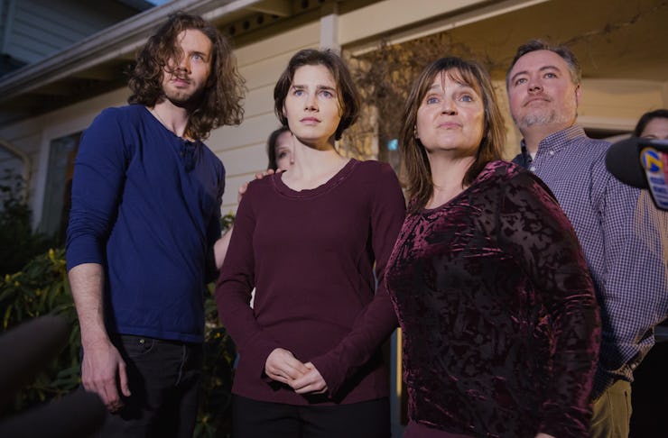 A scene from 'Amanda Knox', one of the best true crime documentaries on Netflix in July