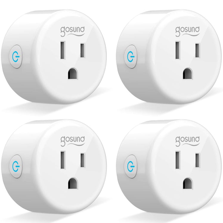 Wifi Smart Plug Gosund Mini Outlet Work with Alexa, Google Home, IFTTT, 2.4G Wifi Only, No Hub Requi...