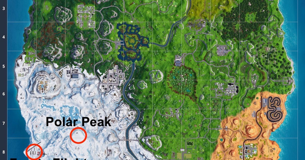'Fortnite' Season 7 Map Changes Image: New Locations and Unnamed Areas
