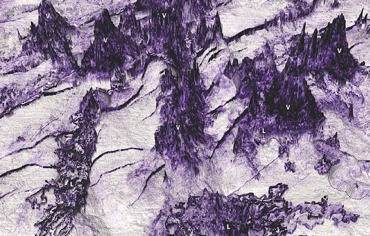 Mordor Rocks Submarine Volcanic Landscape Looks Like Mordor in 'Lord of the Rings'
