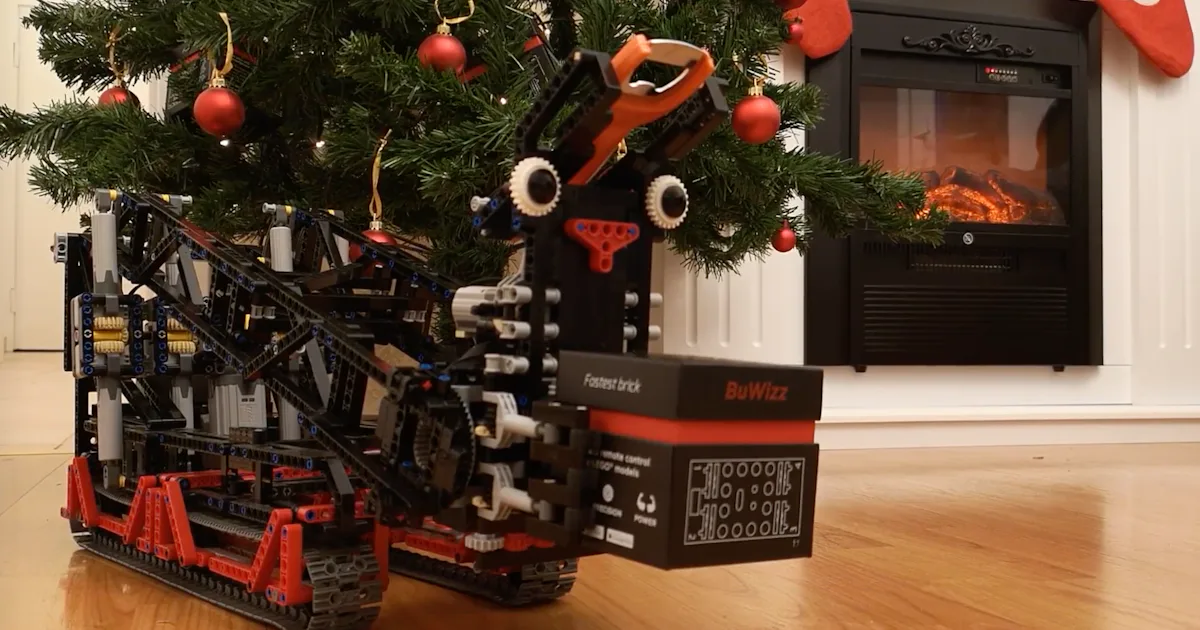 Video Shows Beer-Fetching Lego Robot That Could Take on Boston Dynamics