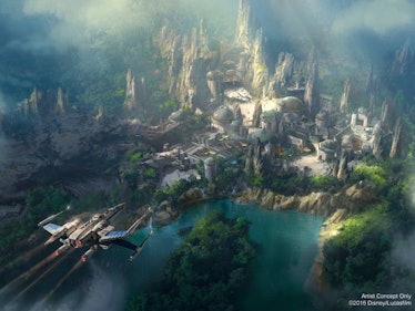 Previous concept art for Galaxy's Edge.