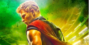 The 'Thor: Ragnarok' poster is the first to show the hero without his hammer.