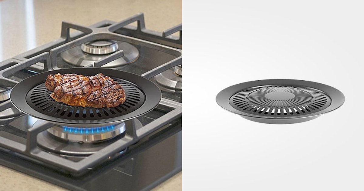 Chef Buddy Smokeless Indoor Stove Top Grill is Perfect For Indoor Grilling