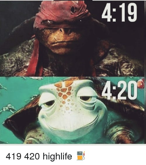 24 Happy 420 Memes And GIFs For Those Observing National Weed Day