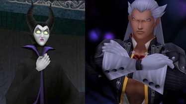 Collage of Maleficent and Ansem