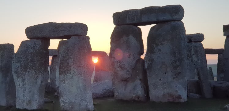 Stonehenge at Sunrise and Sunset