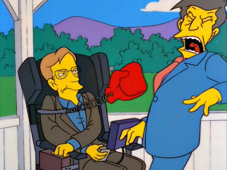 Stephen Hawking made regular appearances on 'The Simpsons' for many years.