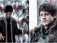 Side by side photos of Maximus from Inhumans and Iwan Rheon as Ramsay Bolton in Game of Thrones